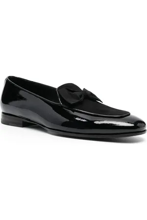 TAGLIATORE Sko, Herre, Sort, 42 EU, Læder, Loafer Patent Bow