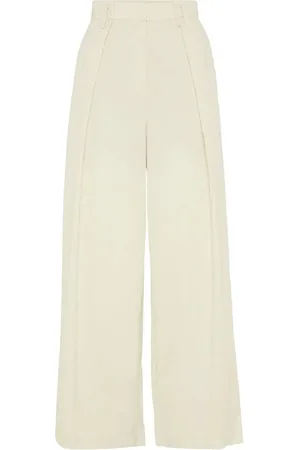 Brunello Cucinelli Bukser, Dame, , M, Bomuld, Wide Bukser