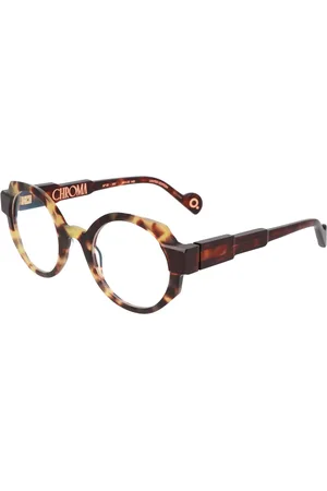 Etnia Barcelona Tilbehør, unisex, Brun, 48 MM, Moderne og dristige Chroma N01 briller