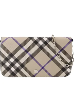 Burberry Taske, Dame, , ONE SIZE, Bomuld, Chain Wallet