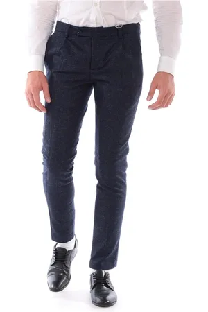 D.A. Daniele Alessandrini Bukser, Herre, Blå, XS, Uld, Jeans