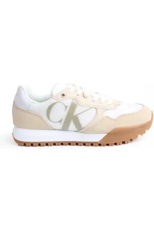 Calvin Klein Sko, Dame, , 37 EU, Læder, Toothy Runner Bold Sneakers