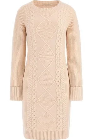 Guess Kjole, Dame, , L, Uld, Serena Strikkjole