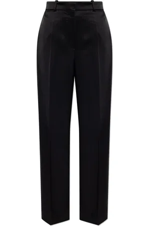 Lanvin Bukser, Dame, Sort, S, Pleat-front Bukser