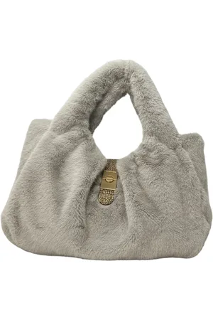Borbonese Taske, Dame, , ONE SIZE, Uld, Medium Shopping Skuldertaske