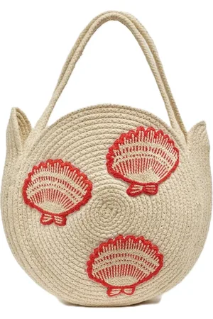 Fabienne Chapot Taske, Dame, , ONE SIZE, Bomuld, Skal Broderet Strandtaske
