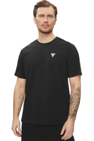 Guess Top, Herre, Sort, XS, Bomuld, Jessen Crew Neck T-Shirt