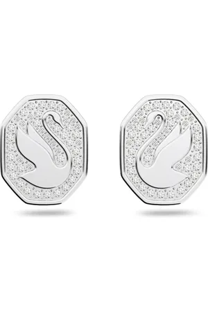 Swarovski Tilbehør, Dame, Grå, ONE SIZE, Crystal Ørestikker