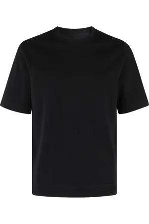 Circolo Top, Herre, Sort, XL, Bomuld, Sort Bomuld Pique T-Shirt