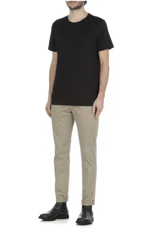 Dondup Top, Herre, Sort, 2XL, Bomuld, Bomulds T-shirt