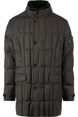 MOORER Frakke, Herre, Brun, 4XL, Uld, Shearling Krave Dunjakke