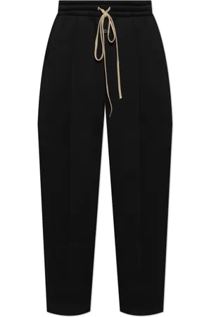 FEAR OF GOD Bukser, Herre, Sort, L, Bomuld, Bukser med logo