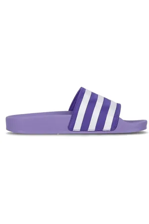 adidas Sko, Dame, Lilla, 35 1/2 EU, Satin, Lilla Slippers