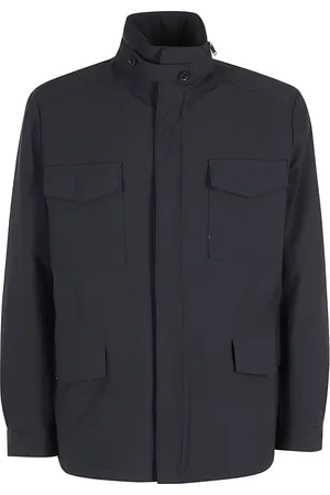 Duno Jakke, Herre, Blå, XL, Stretch Microfiber Field Jacket