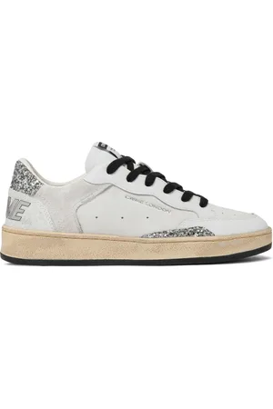 Crime london Sko, Dame, Hvid, 38 EU, Uld, Stilfulde Sneakers