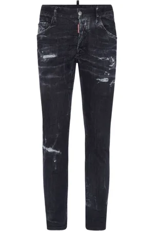 Dsquared2 Jeans, Herre, Sort, M, Bomuld, Slim-fit Jeans