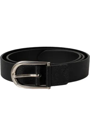 Calvin Klein Tilbehør, Dame, Sort, 85 CM, Læder, Læderbælte