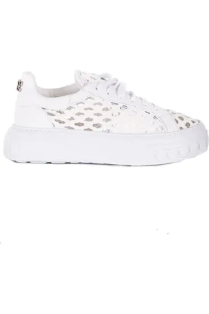 Casadei Sko, Dame, Hvid, 39 EU, Uld, Stilfulde og komfortable sneakers