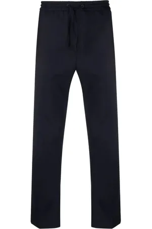 Calvin Klein Bukser, Herre, Blå, L, Uld, Bi-stretch Comfort Wool Jogger
