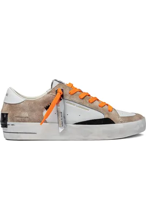 Crime london Sko, Herre, Flerfarvet, 44 EU, Læder, Multifarvede Sneakers SK8 Deluxe Stil