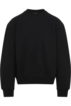 DRIES VAN NOTEN Strik, Herre, Sort, M, Bomuld, Harson Sweater