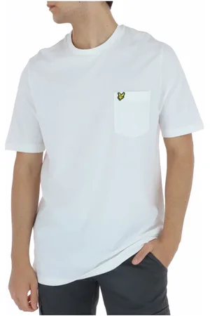 Lyle & Scott Top, Herre, Hvid, S, Bomuld, Klassisk bomulds T-shirt