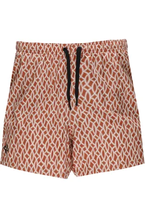 TAGLIATORE Badetøj, Herre, , L, Geometriske Badeshorts