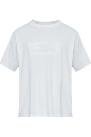 Maison Margiela Top, Herre, Hvid, M, Hvid Crew Neck T-shirt