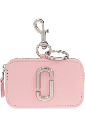Marc Jacobs Tilbehør, Dame, Lyserød, ONE SIZE, Læder, The Nano Leather Snapshot Charm