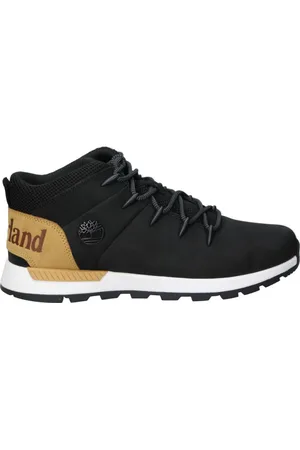 Timberland Sko, Herre, Sort, 41 EU, Læder, Sprint Trekker Mid Støvler