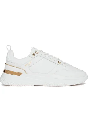 Mallet Sko, Herre, Hvid, 39 EU, Uld, Radnor Triple Gold Sneakers