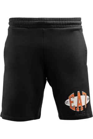 EA7 Shorts, Herre, Sort, M, Bomuld, Casual Shorts