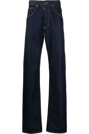 Maison Margiela Jeans, Herre, Blå, W31, Bomuld, Straight Jeans