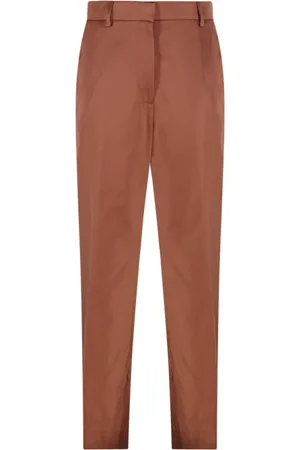 DRIES VAN NOTEN Bukser, Dame, Brun, S, 360 Brick Paxy Pant