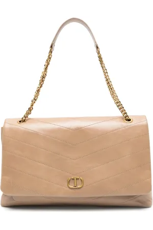Twin-Set Taske, Dame, , ONE SIZE, Uld, Quiltet Crossbody Taske Art. 251Tb7450