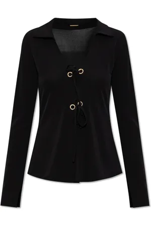 Cult Gaia Bluser & Skjorter, Dame, Sort, S, Uld, Top Sage