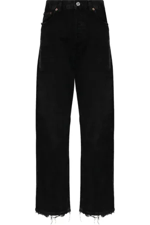 AGOLDE Jeans, Herre, Sort, W29, Bomuld, Vintage Sorte Straight-Leg Jeans