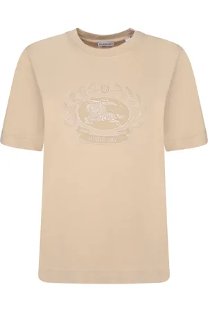 Burberry Top, Dame, , S, Bomuld, Minimalistisk Logo T-shirt