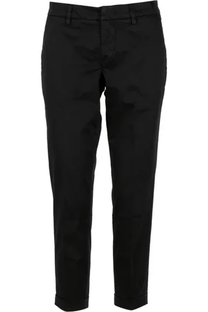 FAY Bukser, Dame, Sort, W29, Uld, Capri Bukser