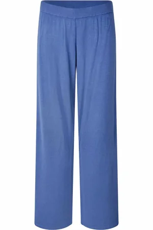 Masai Bukser, Dame, Blå, 2XL, Uld, Cropped Federal Bukser