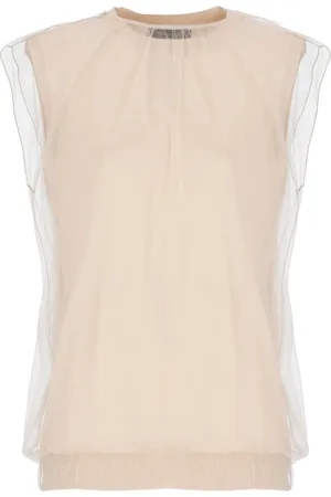Fabiana Filippi Strik, Dame, Lyserød, S, Cashmere, Double Top