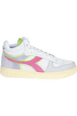 Diadora Sko, Dame, Flerfarvet, 40 EU, Læder, Magic Basket Sneakers