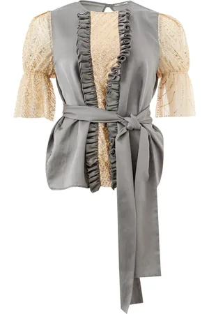 LARDINI Bluser & Skjorter, Dame, Flerfarvet, XS, Uld, Stilfuld Bluse