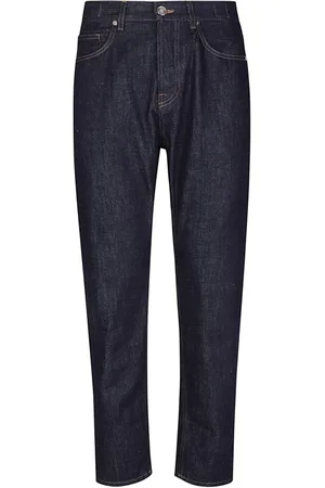 ELEVENTY Jeans, Herre, Blå, W36, Bomuld, Relaxed Fit Denim Bomuldsbukser