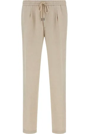 Boggi Milano Bukser, Herre, , L, Uld, City Linen Bukser