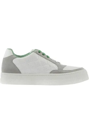 Emporio Armani Sko, Herre, Hvid, 40 EU, Læder, Sneakers