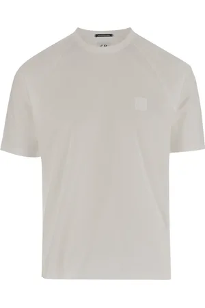 C.P. Company Top, Herre, , M, Bomuld, Logo Patch Bomulds T-shirt