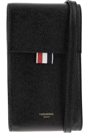 Thom Browne Tilbehør, Herre, Sort, ONE SIZE, Uld, Wallet