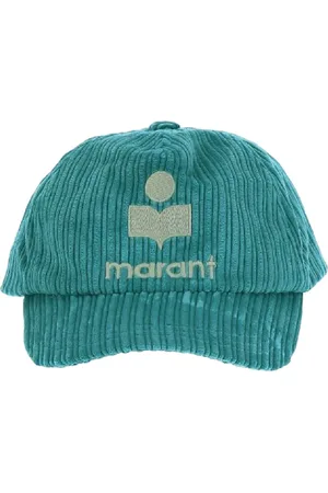 Isabel Marant Tilbehør, unisex, Blå, ONE SIZE, Uld, Tyron Velvet Hat