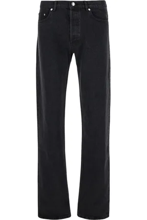 A.P.C. Jeans, Herre, Sort, W31, Bomuld, Sort Slim Five-Pocket Jeans